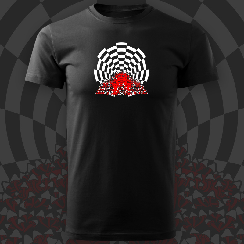 Tričko tekno pánské Psychedelic