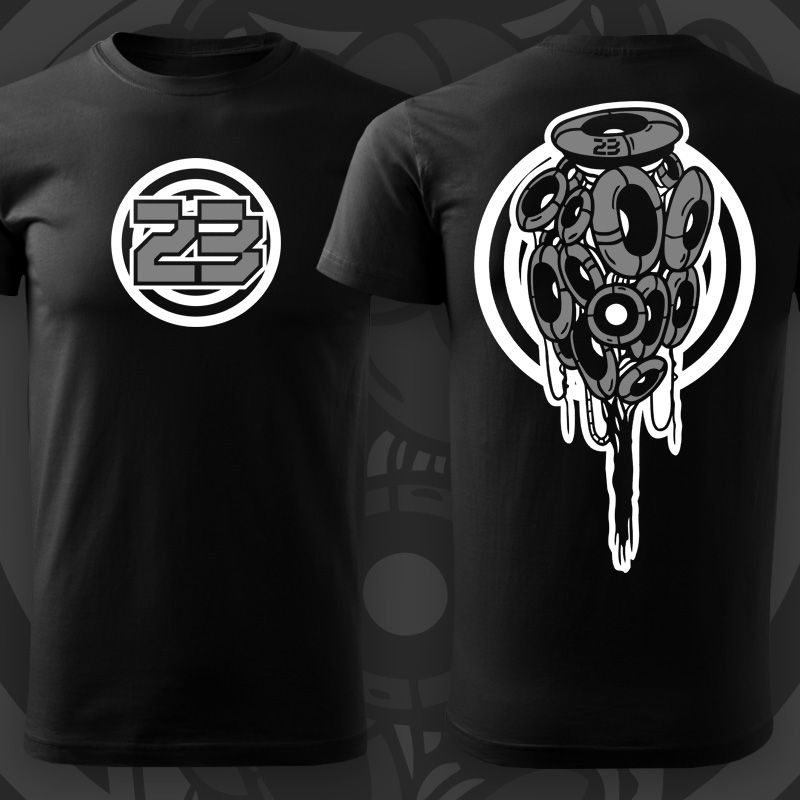 Tričko tekno pánské Repro 23