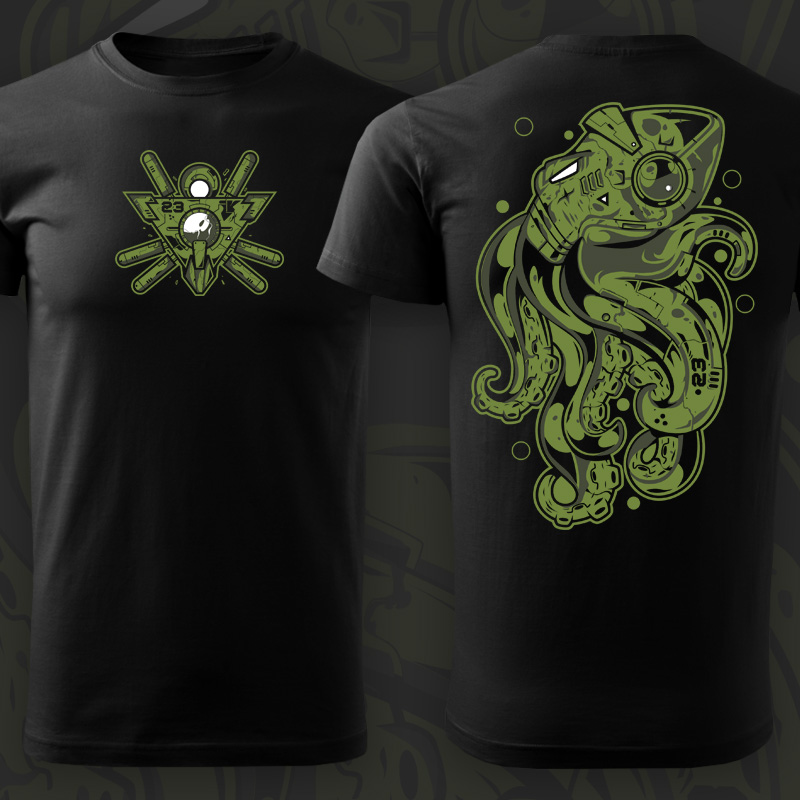 Tričko tekno pánské Kraxen