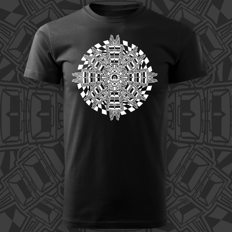 Tričko tekno pánské Repro