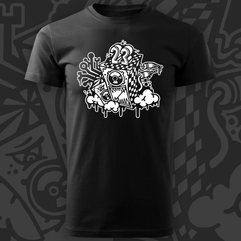 Tričko tekno pánské Bedna