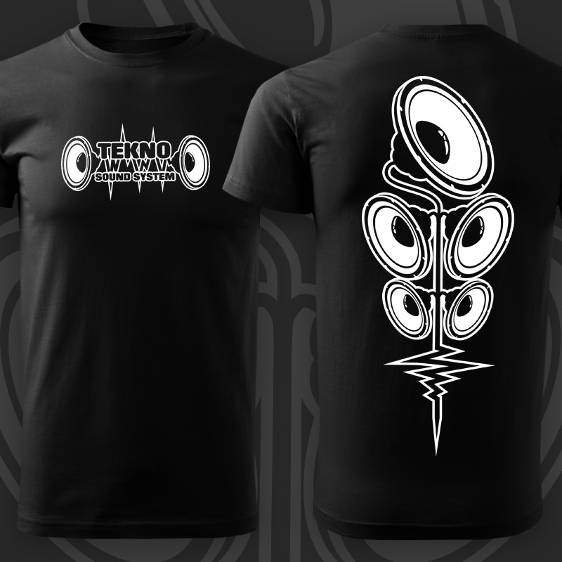 Tričko tekno pánské Flower