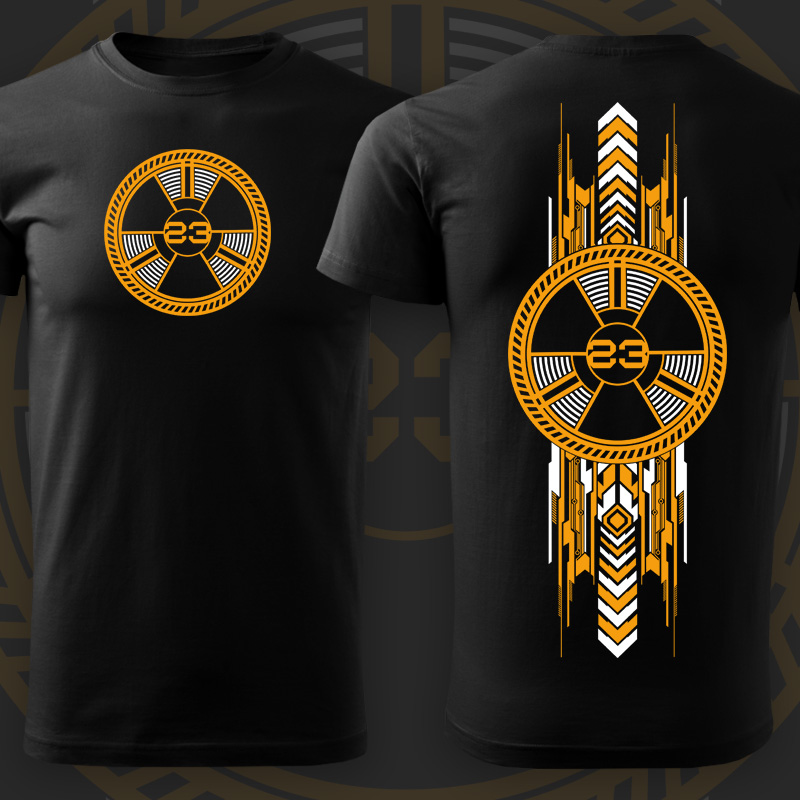 Tričko tekno pánské Radiation