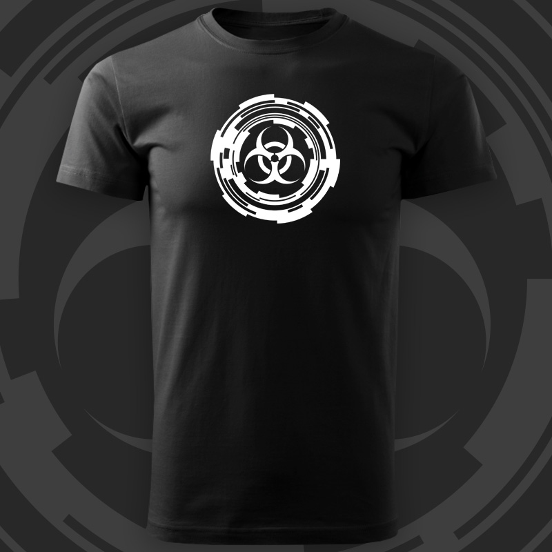 Tričko tekno pánské Biohazard