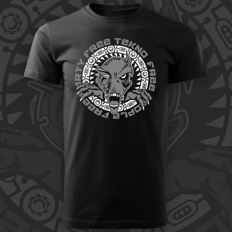 Tričko tekno pánské Free tekno