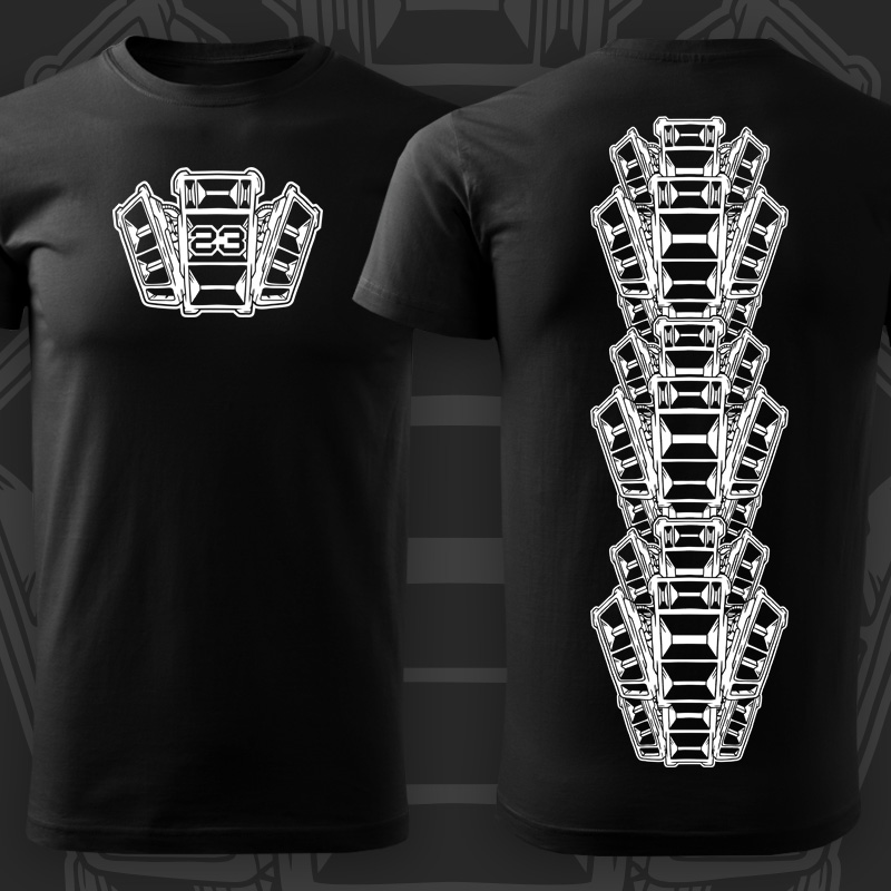 Tričko tekno pánské Bedny