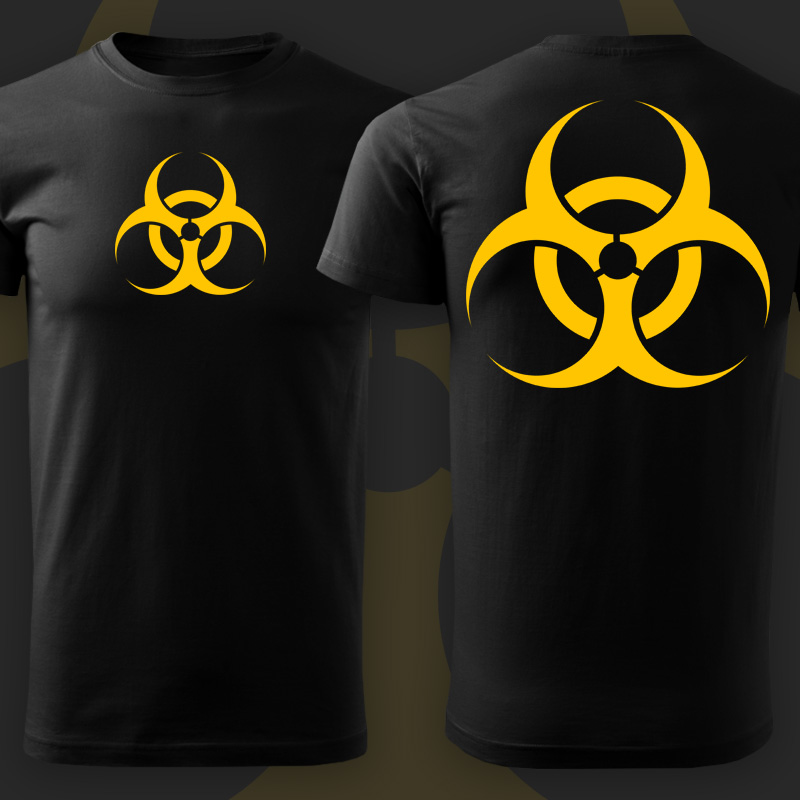 Tričko tekno pánské Biohazard