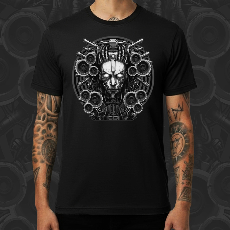 Tričko tekno pánské Repro woman