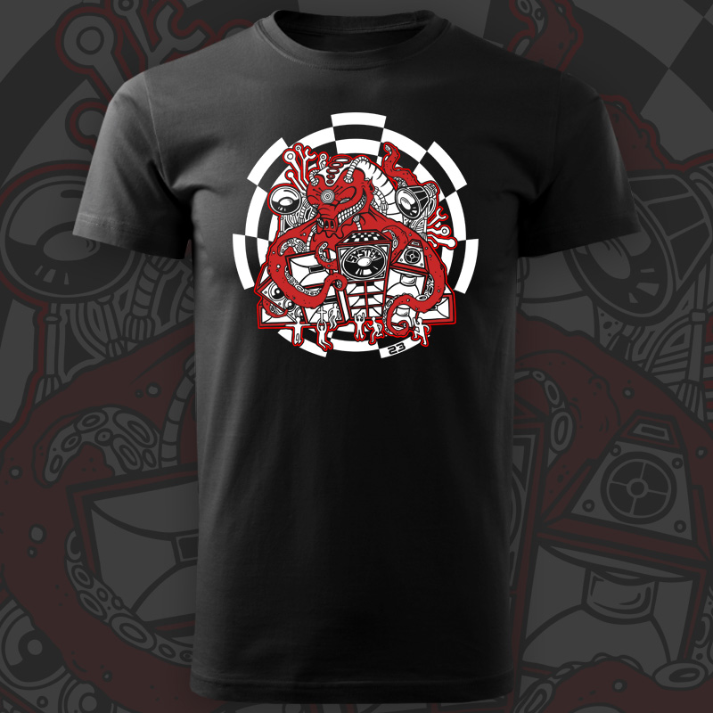 Tričko tekno pánské Lizard