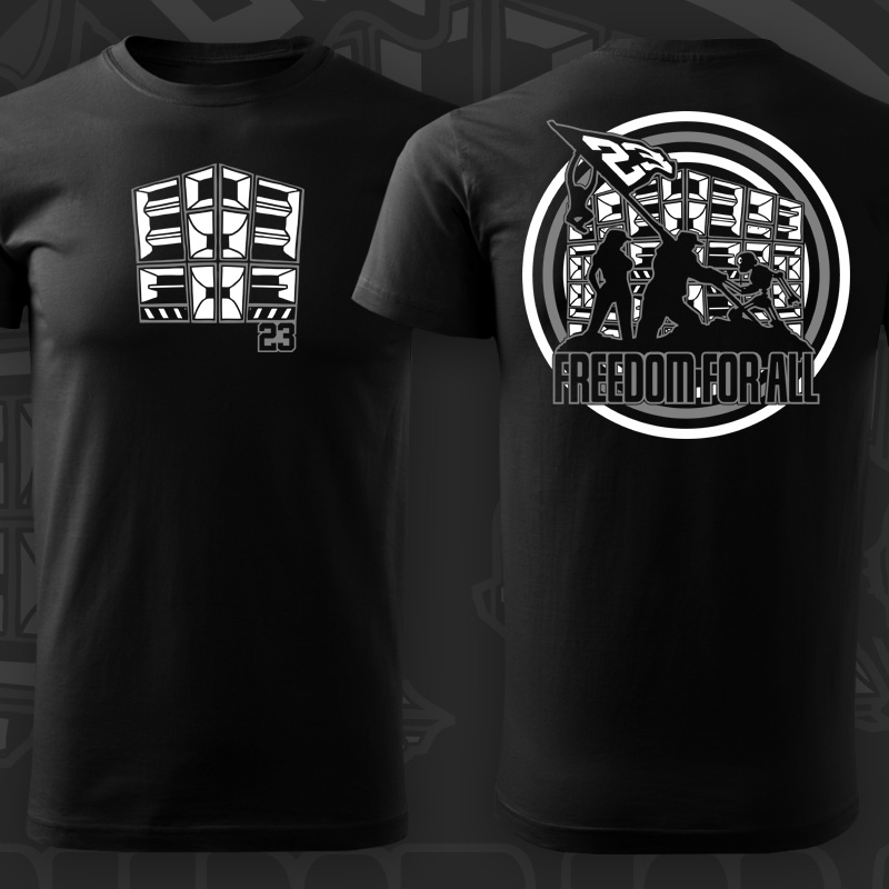 Tričko tekno pánské Freedom