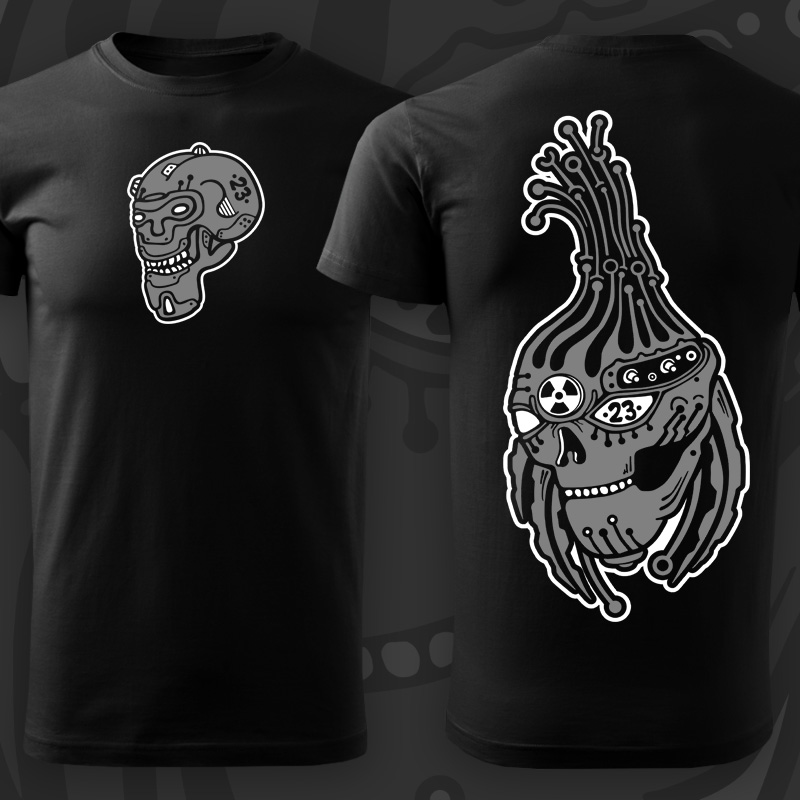 Tričko tekno pánské Heads 23