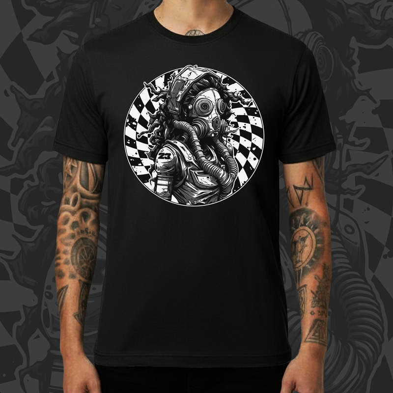 Tričko tekno pánské Acid woman