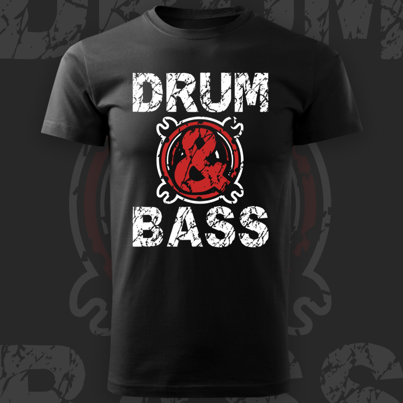 Tričko dnb, drum and bass pánské