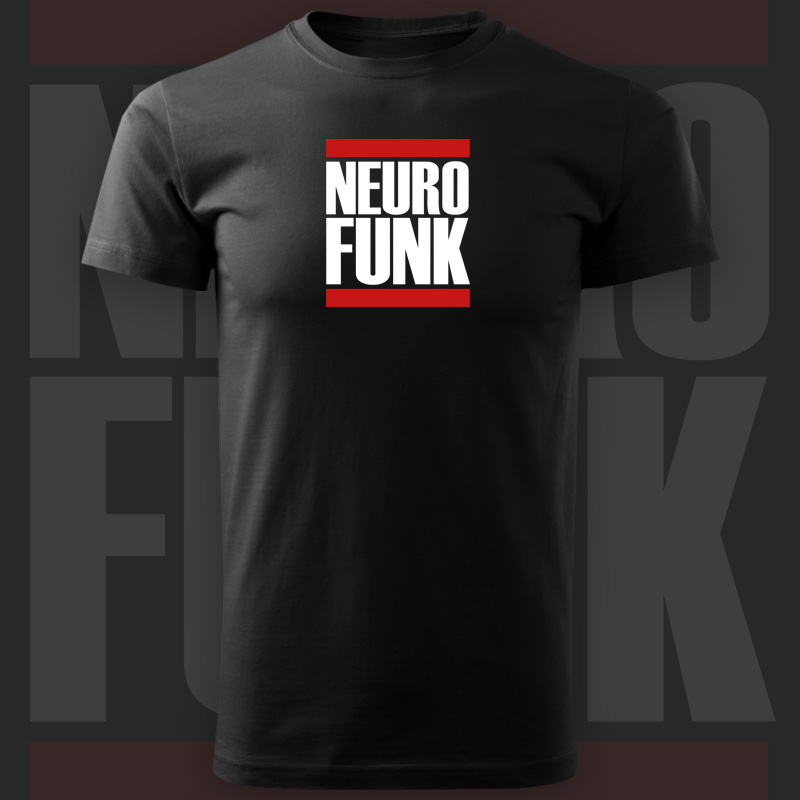 Tričko dnb, drum and bass pánské Neurofunk