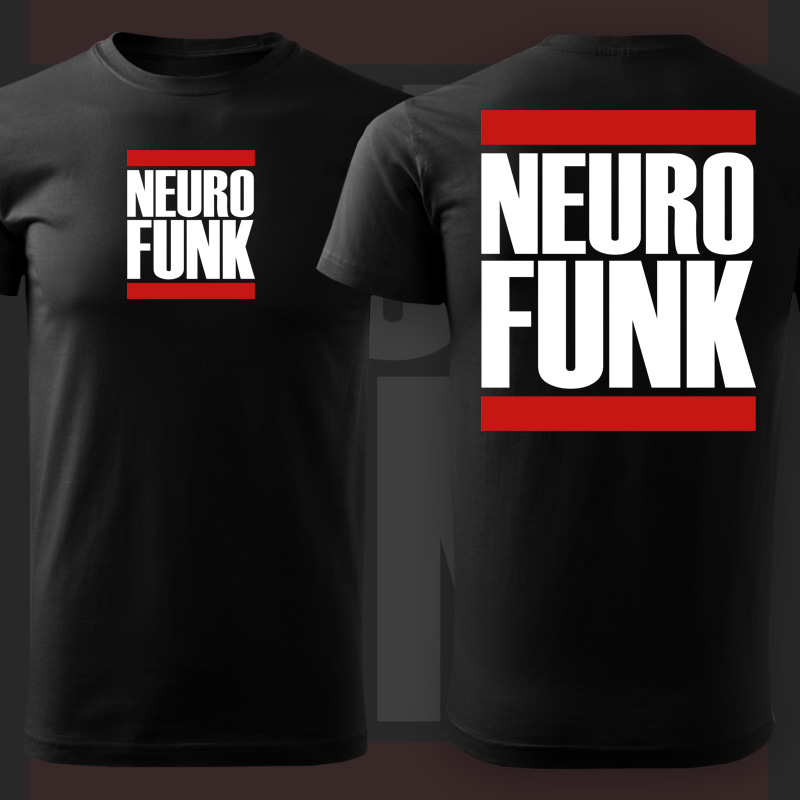 Tričko dnb, drum and bass pánské Neurofunk