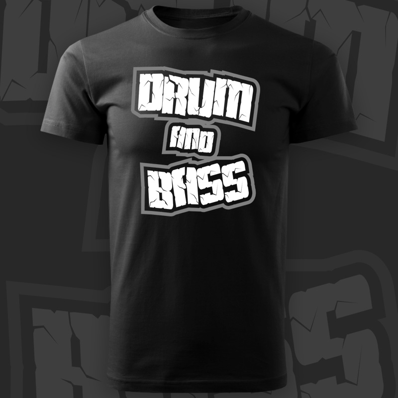 Tričko dnb, drum and bass pánské