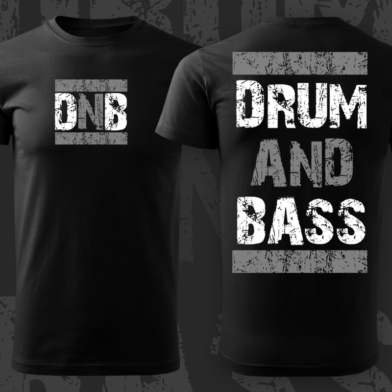 Tričko dnb, drum and bass pánské