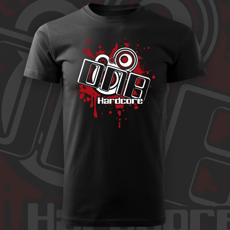 Tričko dnb, drum and bass pánské Hardcore