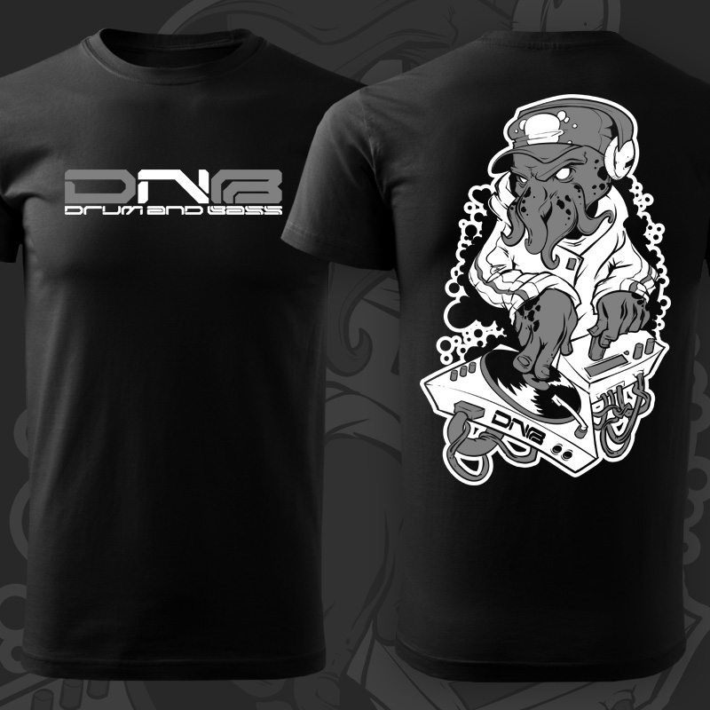 Tričko dnb, drum and bass pánské