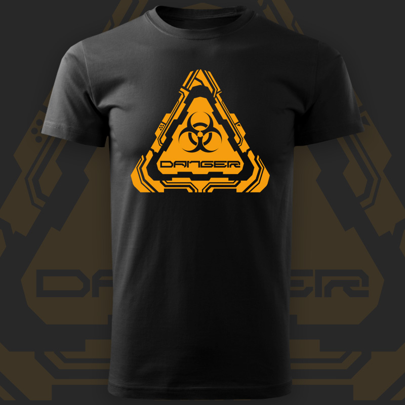 Tričko dnb, drum and bass pánské Biohazard