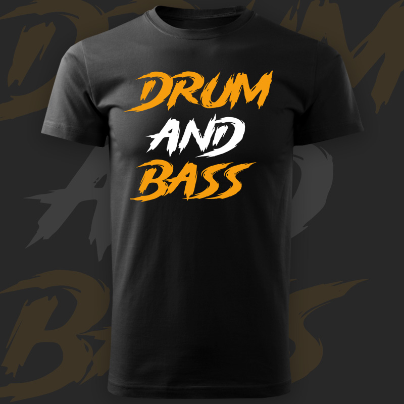 Tričko dnb, drum and bass pánské