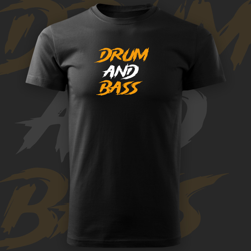 Tričko dnb, drum and bass pánské