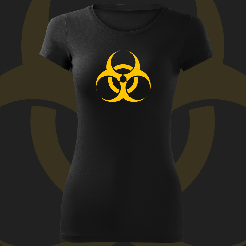 Tričko dnb, drum and bass dámské Biohazard