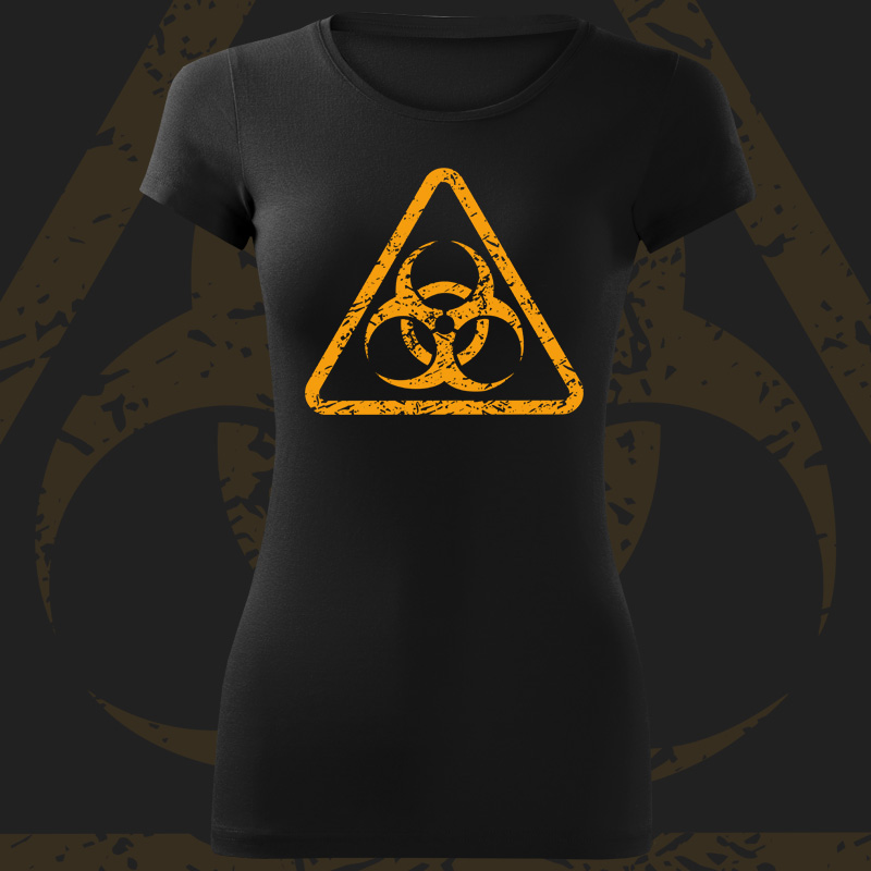 Tričko dnb, drum and bass dámské Biohazard