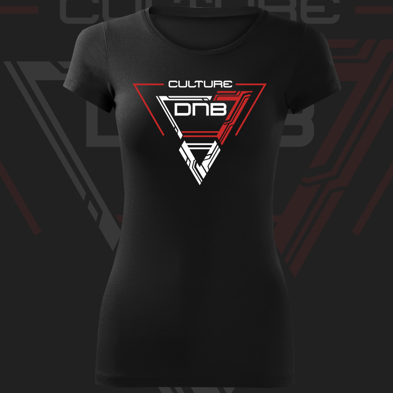 Tričko dnb, drum and bass dámské Culture