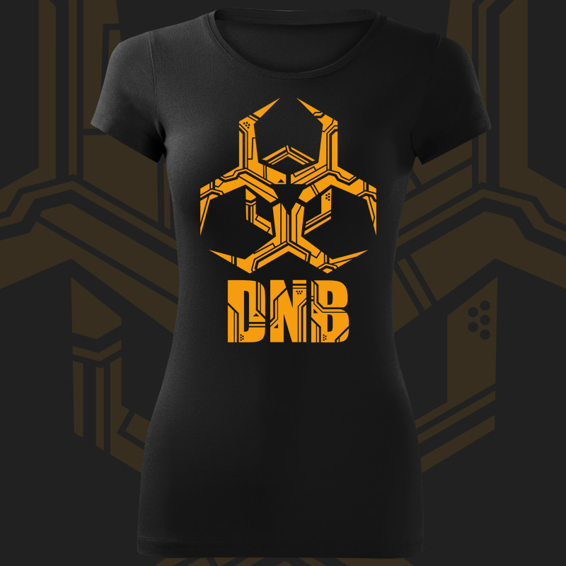 Tričko dnb, drum and bass dámské