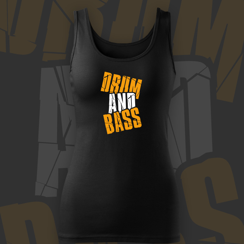 Tílko dnb, drum and bass dámské