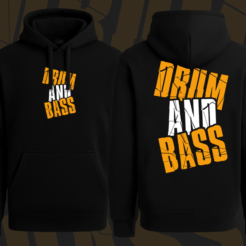 Mikina dnb, drum and bass klokanka