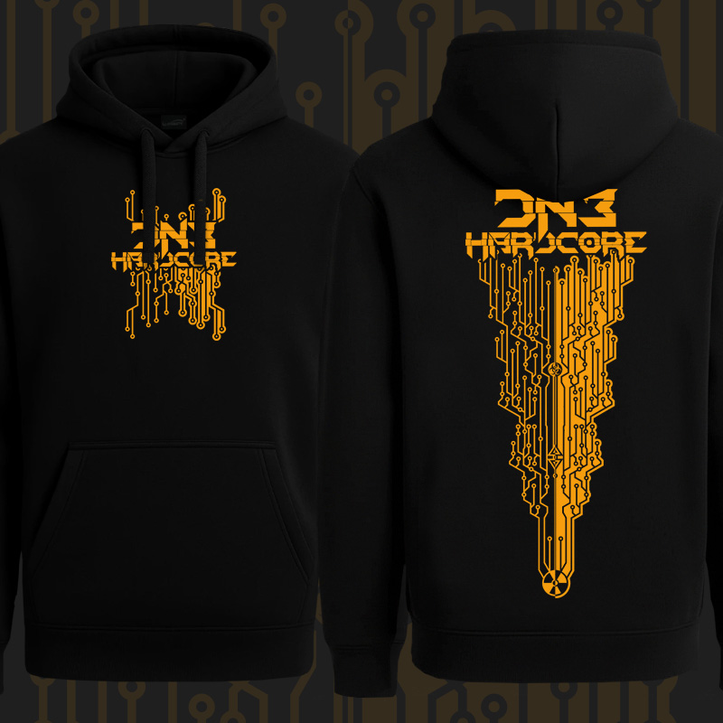 Mikina dnb, drum and bass klokanka