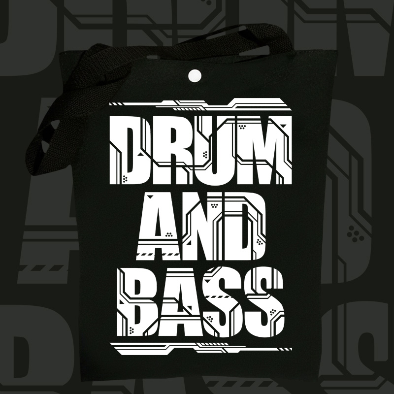 Taška přes rameno dnb, drum and bass