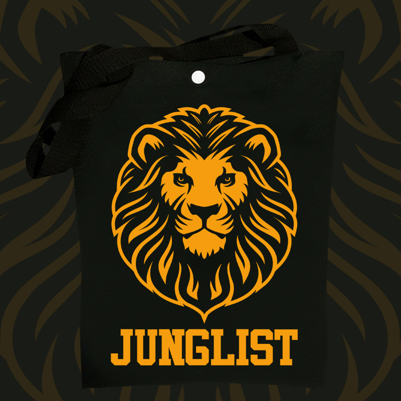 Taška přes rameno dnb, drum and bass Junglist