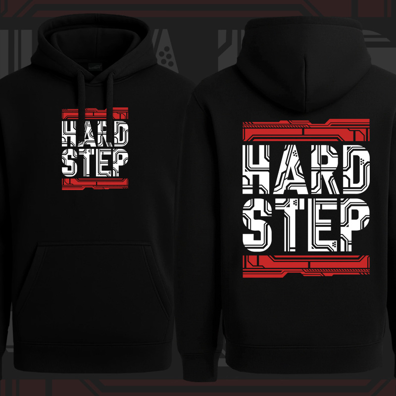 Mikina dnb, drum and bass klokanka Hardstep