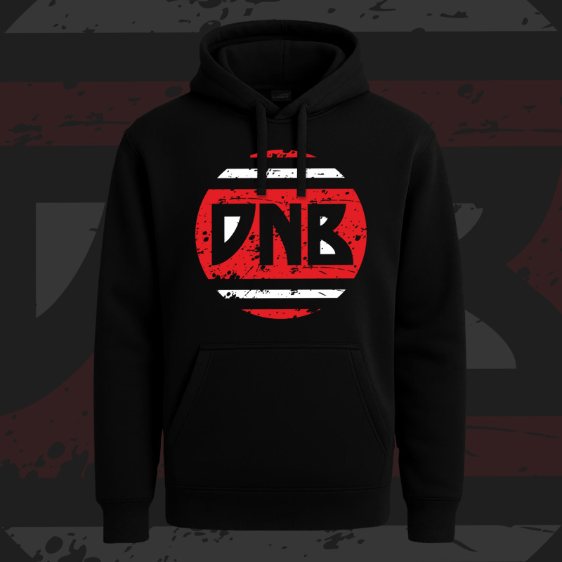 Mikina dnb, drum and bass klokanka