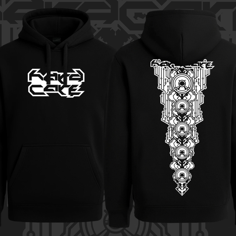 Mikina dnb, drum and bass klokanka