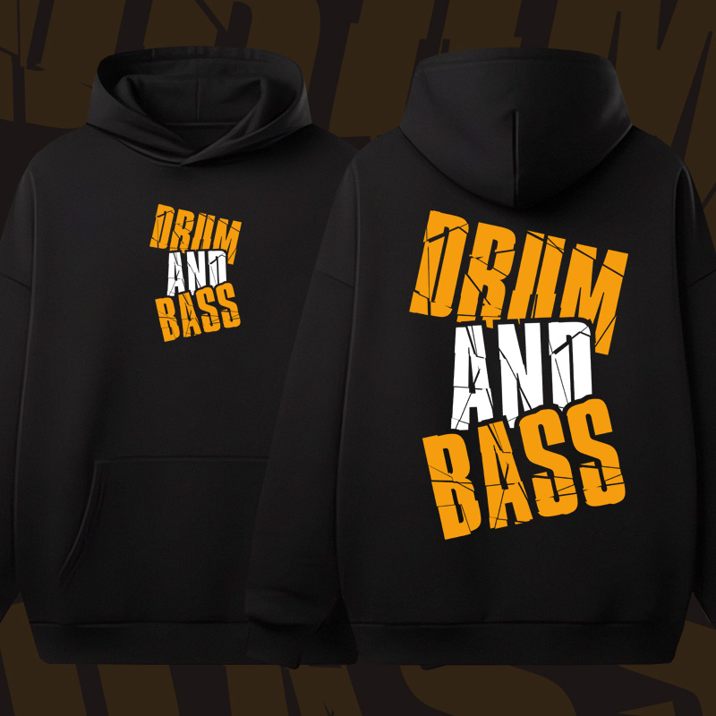 Mikina unisex oversize dnb