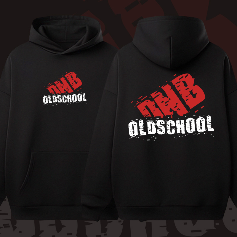 Mikina unisex oversize dnb