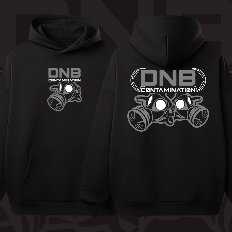 Mikina unisex oversize dnb