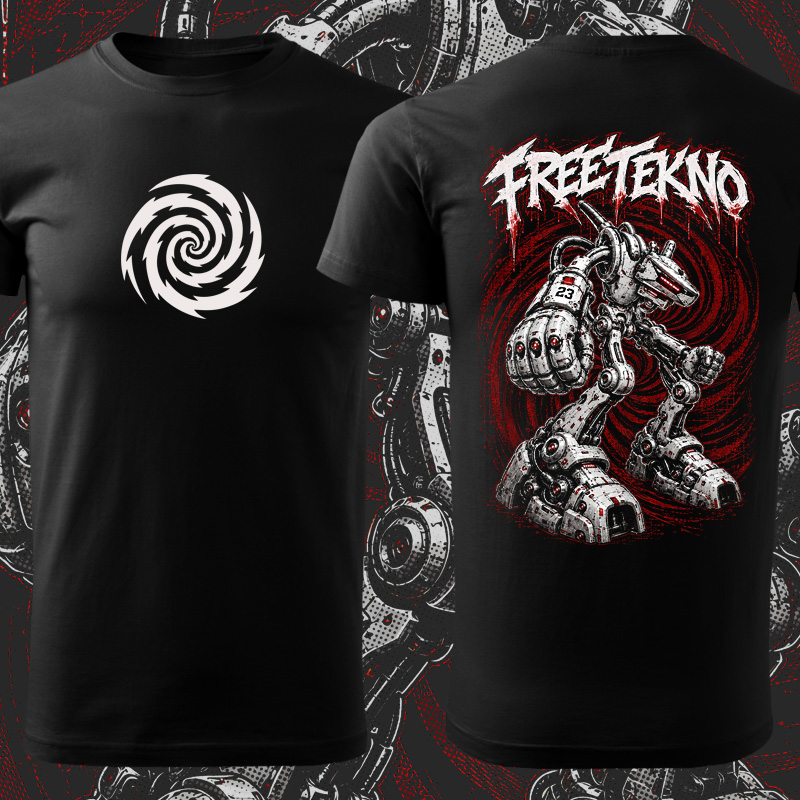 Tričko tekno pánské Freetekno