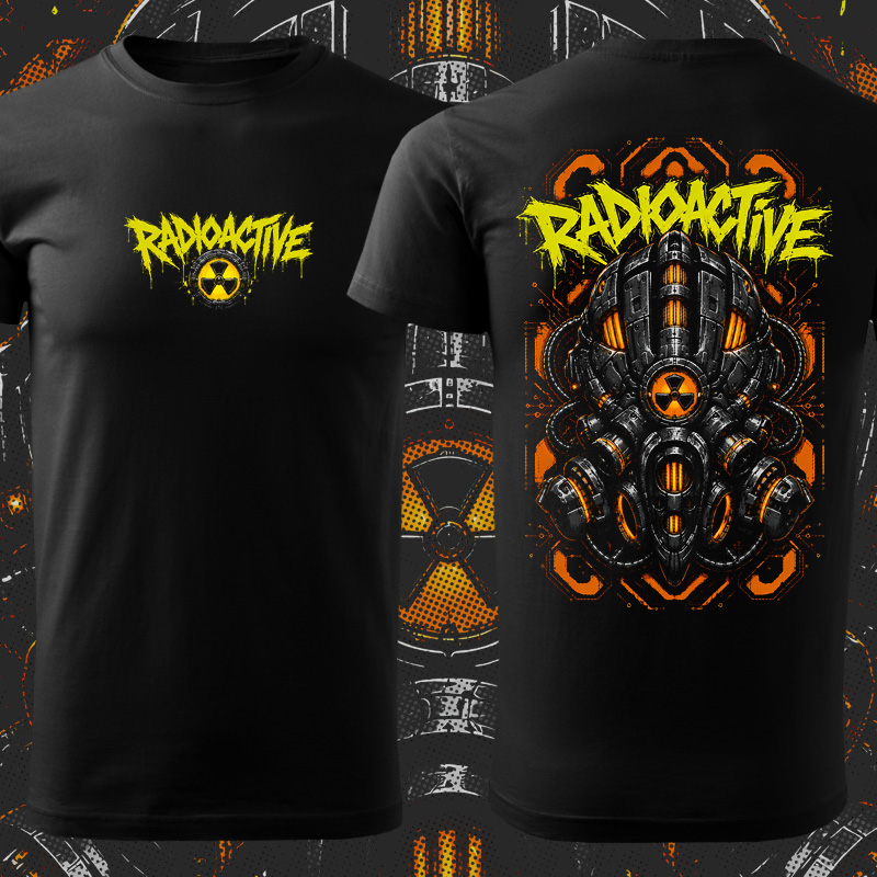 Tričko tekno pánské Radioactive