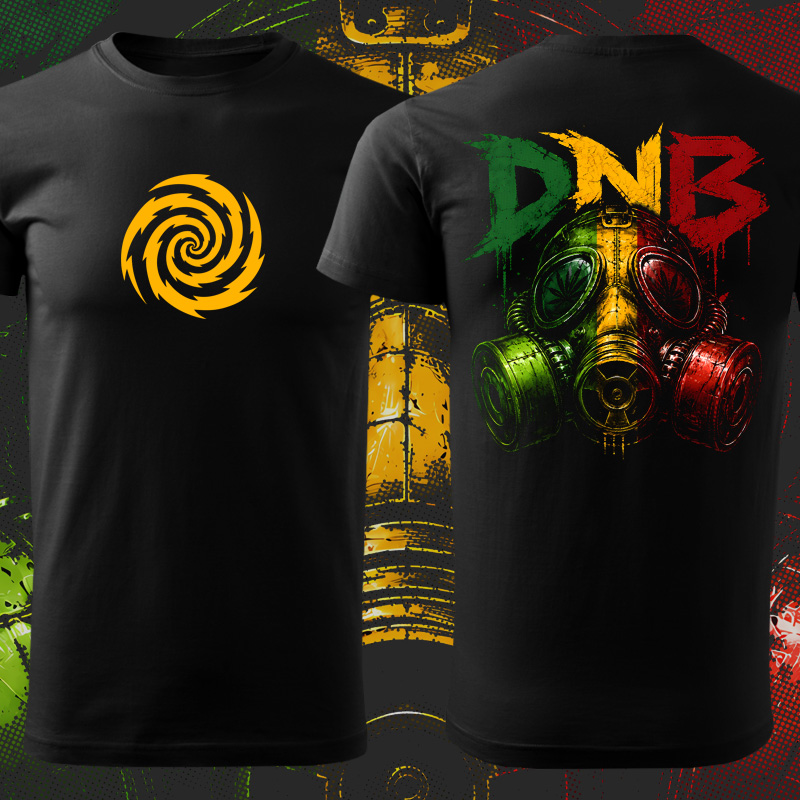 Tričko dnb, drum and bass pánské