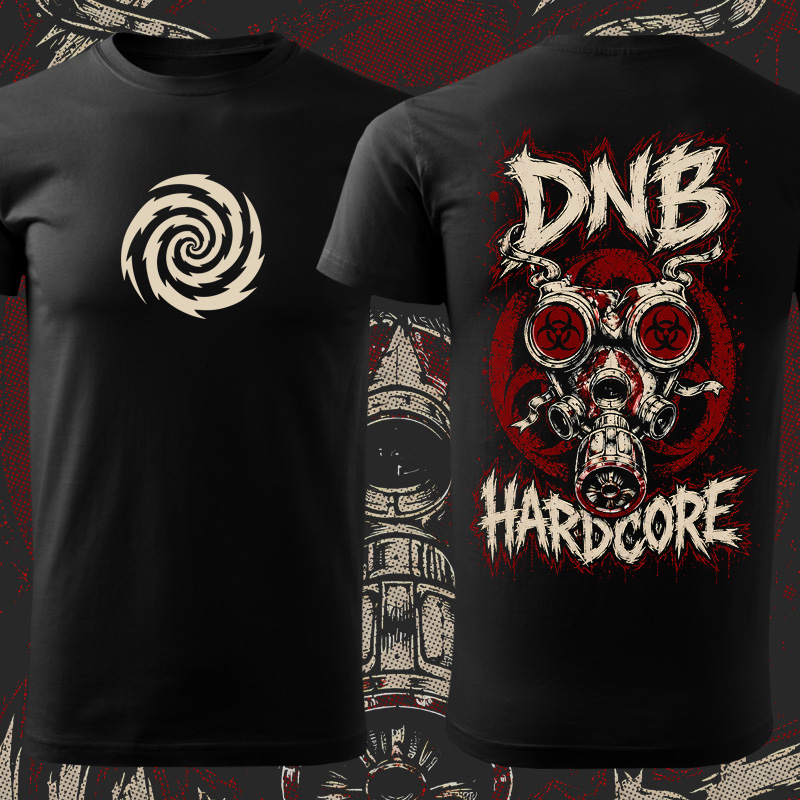 Tričko dnb, drum and bass pánské
