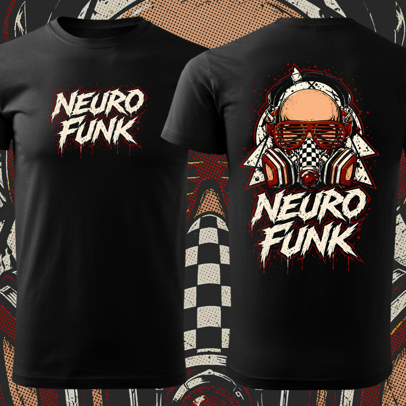 Tričko dnb, drum and bass pánské
