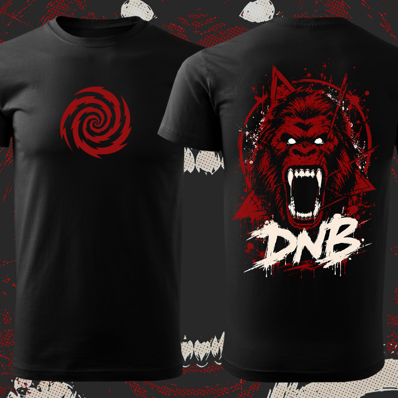 Tričko dnb, drum and bass pánské