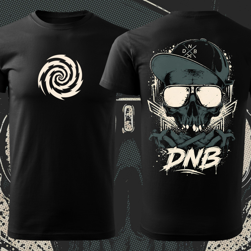 Tričko dnb, drum and bass pánské