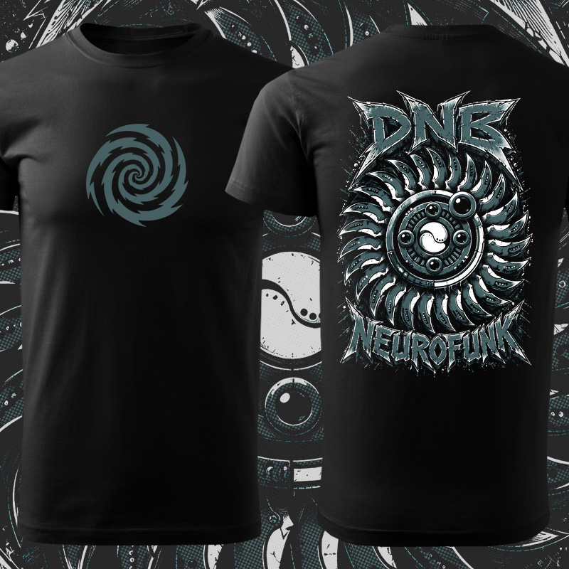 Tričko dnb, drum and bass pánské