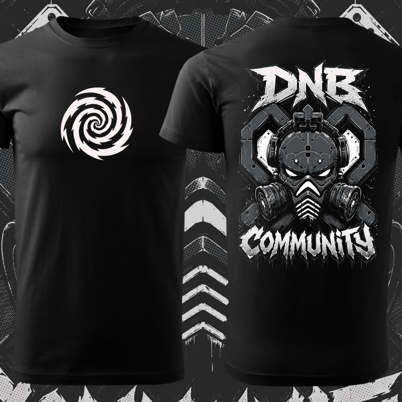 Tričko dnb, drum and bass pánské